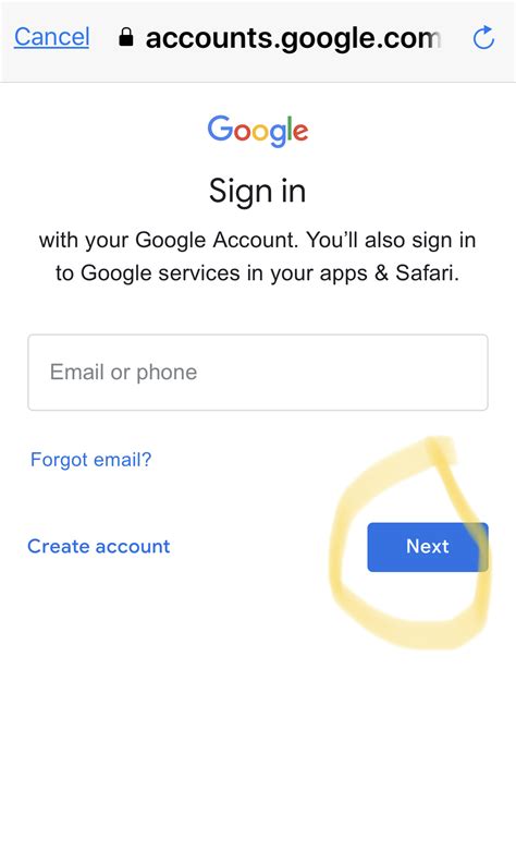 Sign in to your Google Account with another email address